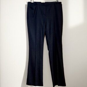 Halogen Navy Flare Trousers